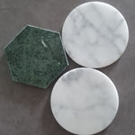 Load image into Gallery viewer, Hexagonal Marble Coasters
