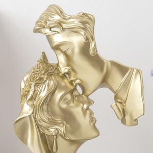 Silver and Gold Romantic Lovers