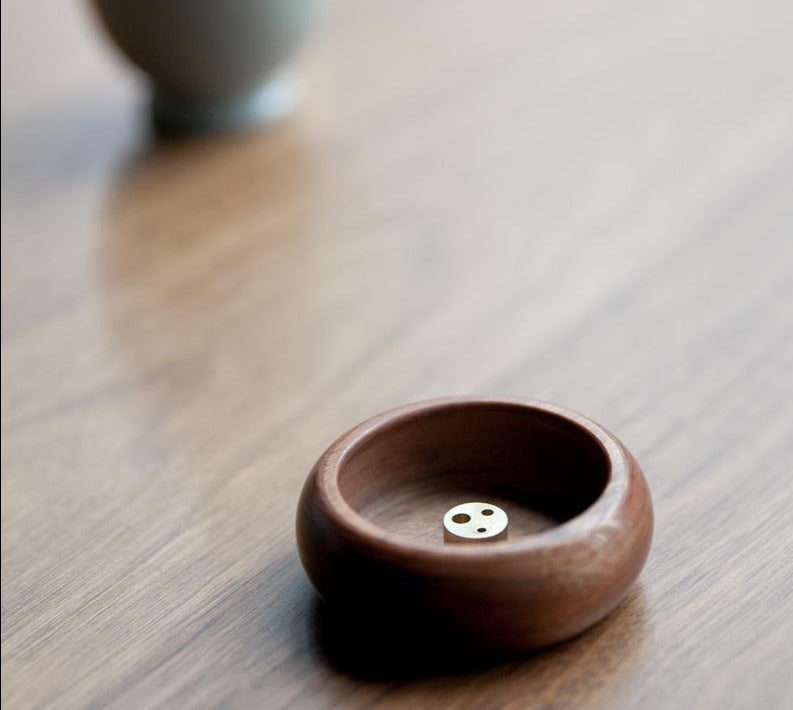 Wooden Incense Dish Minimalist